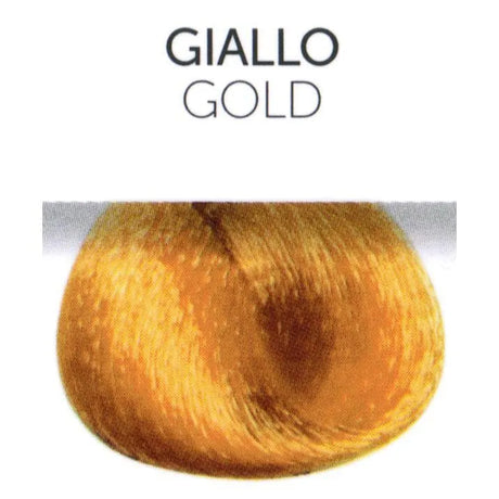 Perlacolor Gold Permanent Hair Dye 100 ml - Long-lasting color for salon treatments.