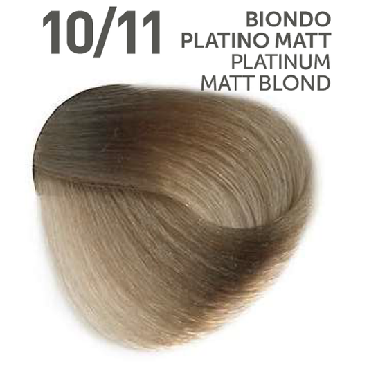 Perlacolor No Ammonia 10/11 Platinum Matt Blond Professional Hair Color 100 ml - permanent hair dye for salon use.