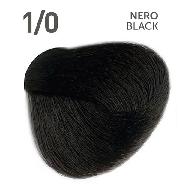 Main image of the Perlacolor No Ammonia 1/0 Black Permanent Color - 100 mL sold exclusively at Salon and Spa Wholesaler