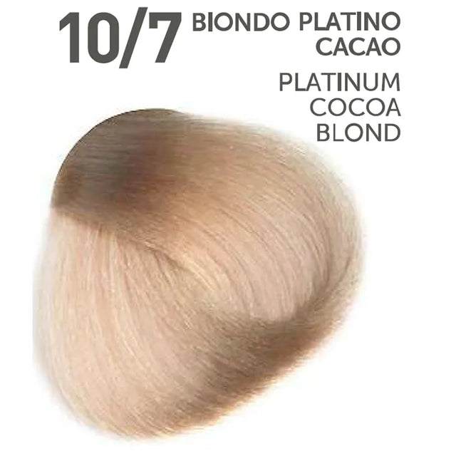 Main image of the Perlacolor No Ammonia 10/7 Platinum Cocoa Blond Permanent Color - 100 mL sold exclusively at Salon and Spa Wholesaler