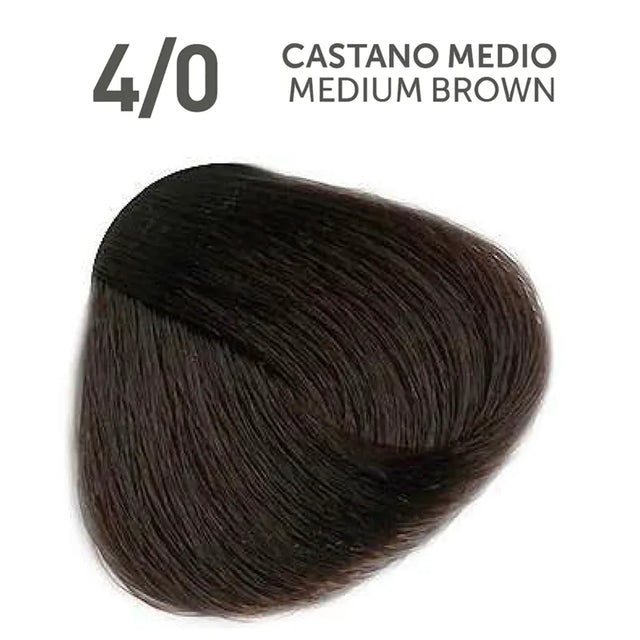 Main image of the Perlacolor No Ammonia 4/0 Medium Brown Permanent Color - 100 mL sold exclusively at Salon and Spa Wholesaler