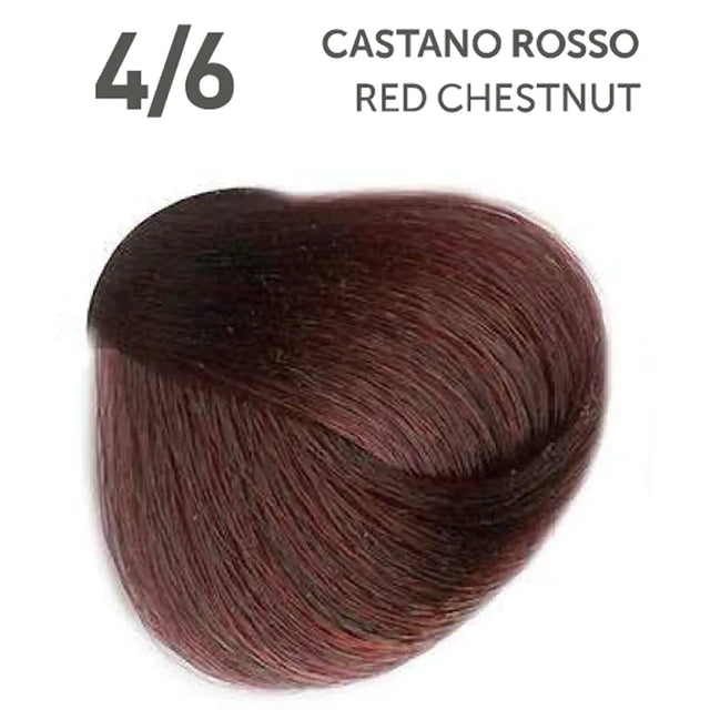 Main image of the Perlacolor No Ammonia 4/6 Red Chestnut Permanent Color - 100 mL sold exclusively at Salon and Spa Wholesaler