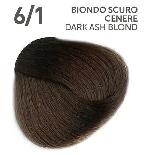 Main image of the Perlacolor No Ammonia 6/1 Dark Ash Blond Permanent Color - 100 mL sold exclusively at Salon and Spa Wholesaler