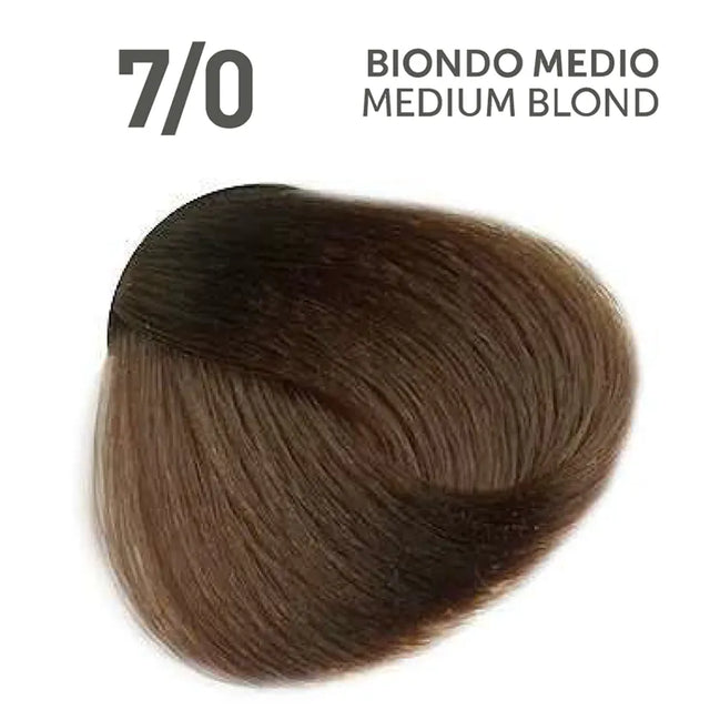 Main image of the Perlacolor No Ammonia 7/0 Medium Blond Permanent Color - 100 mL sold exclusively at Salon and Spa Wholesaler