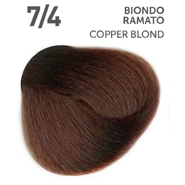 Main image of the Perlacolor No Ammonia 7/4 Copper Blond Permanent Color - 100 mL sold exclusively at Salon and Spa Wholesaler