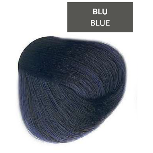 Perlacolor No Ammonia Blue Professional Hair Color 100 ml - permanent hair dye for salon use.