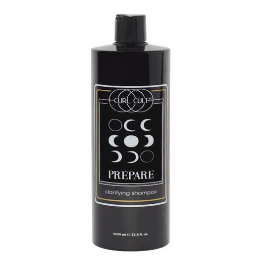 PREPARE Clarifying Shampoo | 33.8 fl.oz. | CURL CULT HAIR PERMANENTS & STRAIGHTENERS CURL CULT 