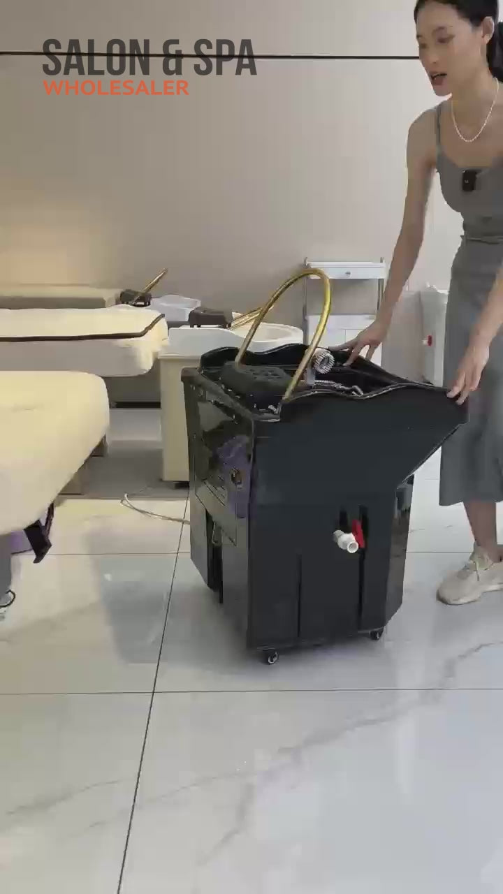 SSW 6114P Portable Japanese Head Spa Shampoo Bowl - Non-Plumbed