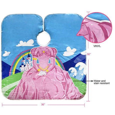 Princess & Astronaut Vinyl Kid's Capes | 2 Pack | STYLR 272 | BETTY DAIN HAIR COLORING ACCESSORIES BETTY DAIN 