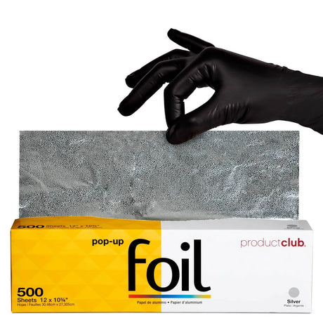 Lifestyle image of the extra-wide Product Club Pop Up Foil Sheets. 