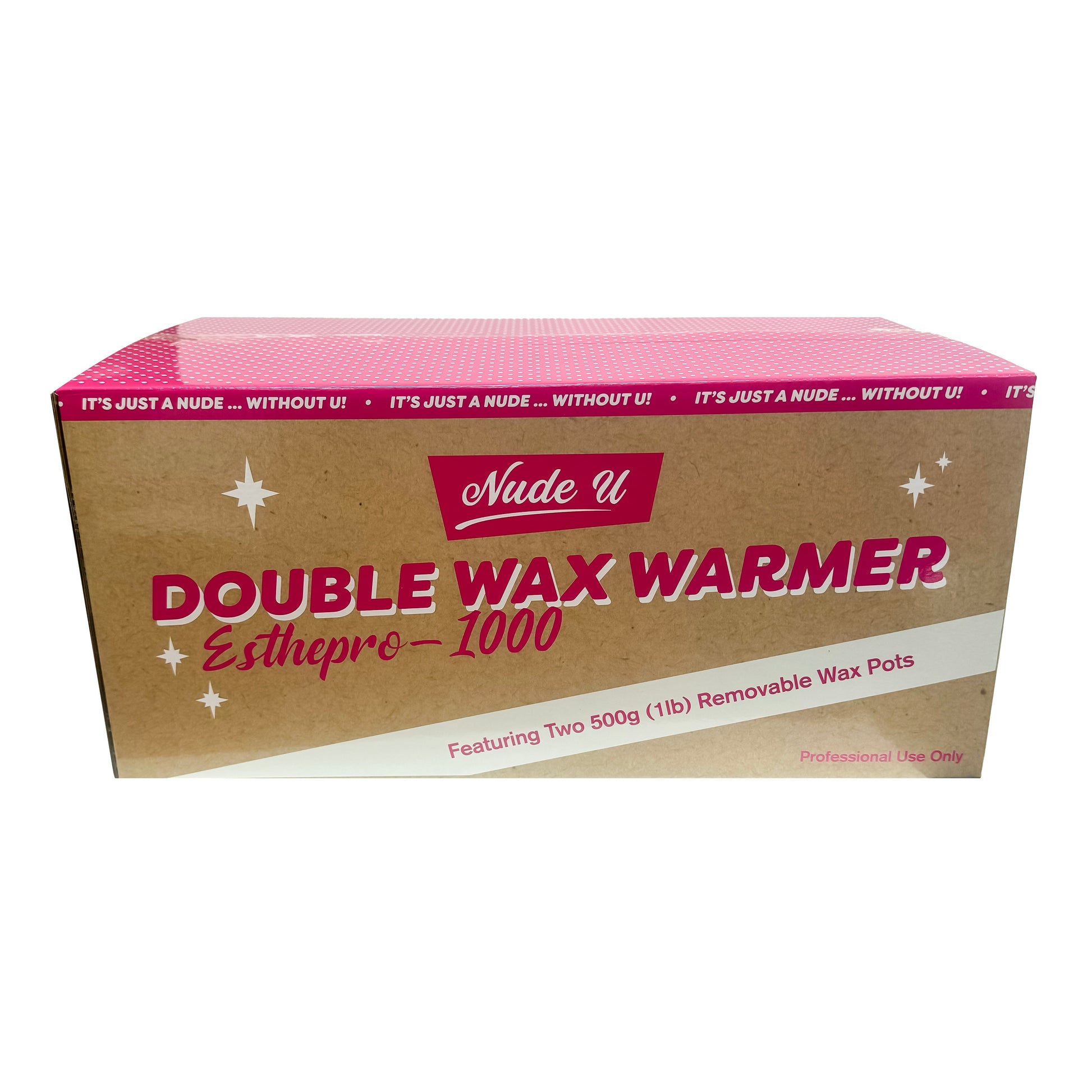 Professional Double Pot Adjustable Wax Warmer | NUDE U WAXING KITS & SUPPLIES NUDE U 