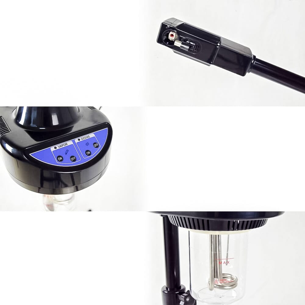 Professional Facial Steamer | JY-08 | 2 in 1 Ozone Facial Steamer on Wheels | HOTLINE BEAUTY Facial Steamer HOTLINE BEAUTY 