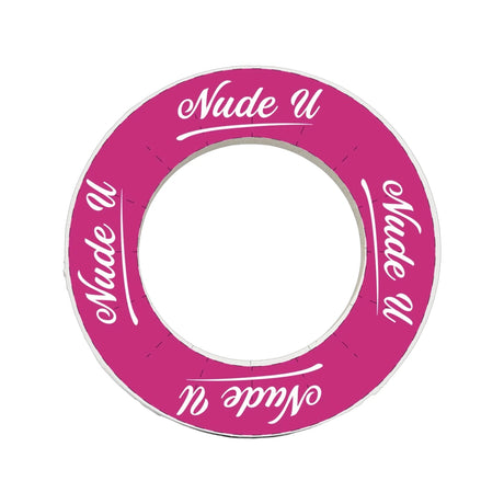 NudeU Keep It Clean Protective Wax Collars - Disposable rings for wax warmers, prevents spills and maintains cleanliness