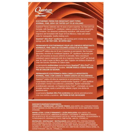 Quantum Ultra Firm Exothermic Perm | Normal, Resistant, or Tinted Hair| ZOTOS Hair Permanents & Straighteners ZOTOS 