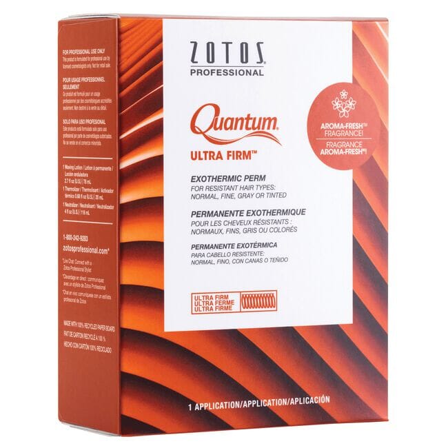 Quantum Ultra Firm Exothermic Perm | Normal, Resistant, or Tinted Hair| ZOTOS Hair Permanents & Straighteners ZOTOS 