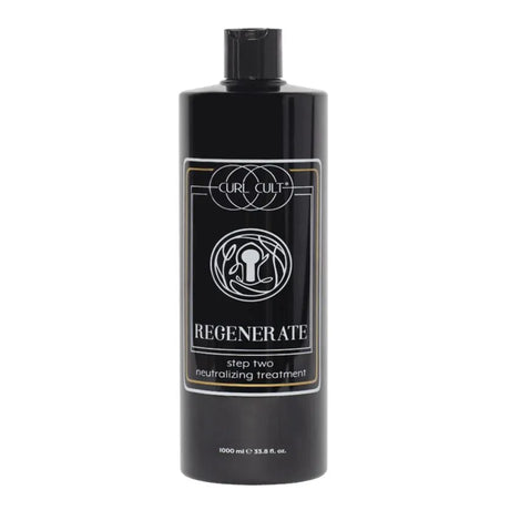 REGENERATE | Neutralizing Treatment | Step Two | 33.8 fl.oz. | CURL CULT HAIR PERMANENTS & STRAIGHTENERS CURL CULT 