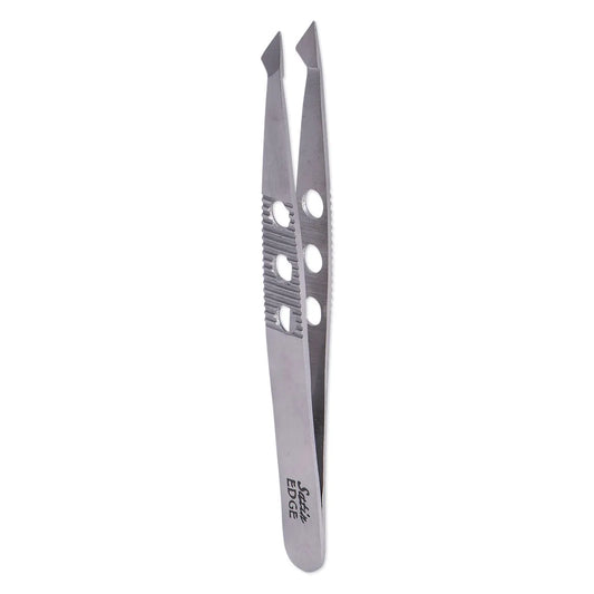 Achieve professional results with this Satin Edge SE-2096 Dual Tip Tweezer.