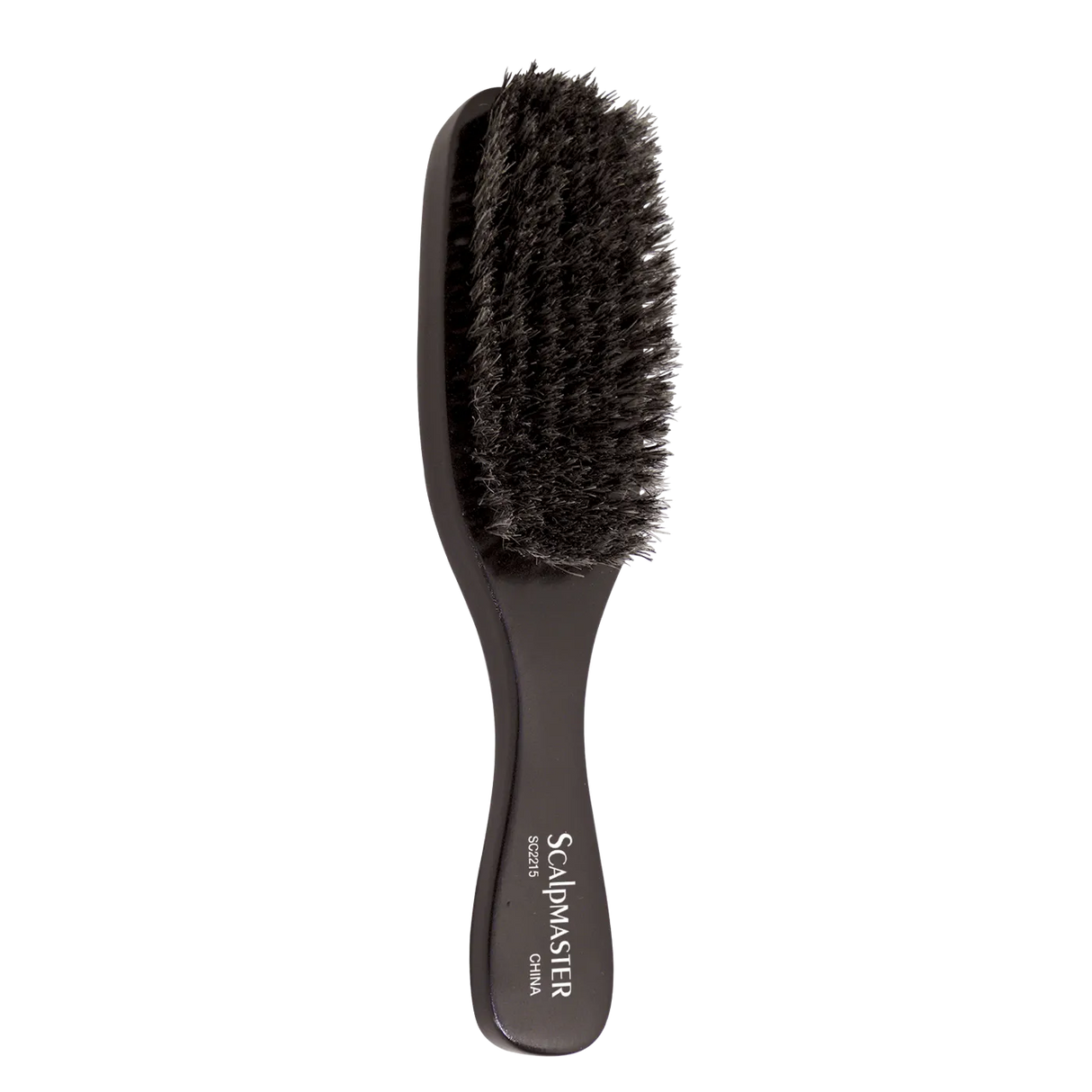 Main image of the Scalpmaster Barber Boar Bristle Wave Brush. 