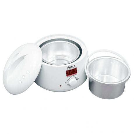 NudeU Single Wax Warmer - Professional wax heater for precise temperature control and smooth hair removal