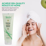 Image showing the features of the Skin Spa Daily Facial Scrub