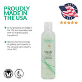 Image showing the features for the Skin Spa Daily Hydrating Facial Toner. 