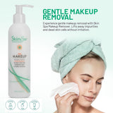 Image showing Skin Spa Gentle Makeup Cleanser's features. 