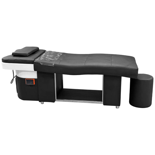 Image of the black SSW 1292 Japanese Head Spa Massage Bed. 