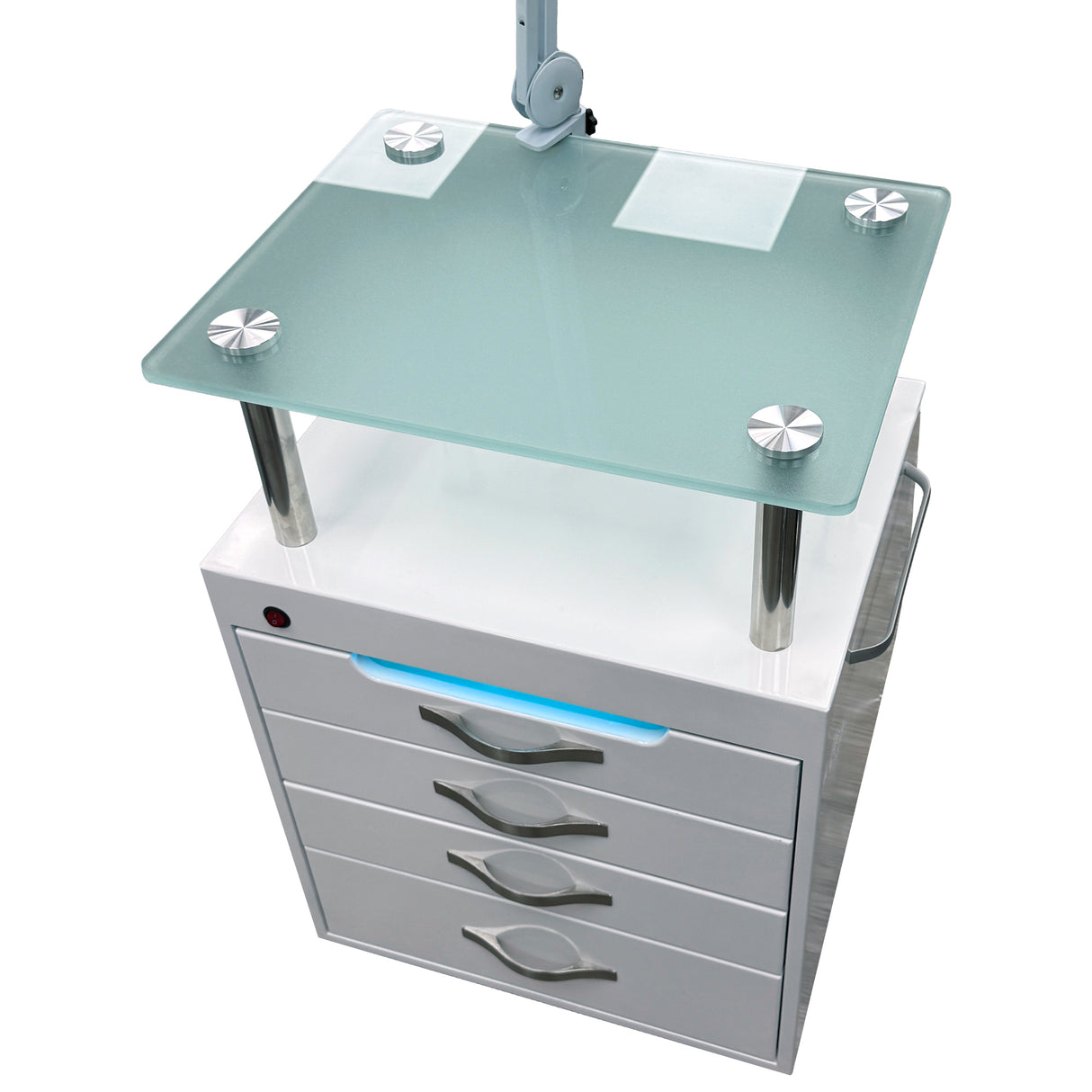 Detail image of the storage drawers included in the SSW 4-in-1 Spa Room Package