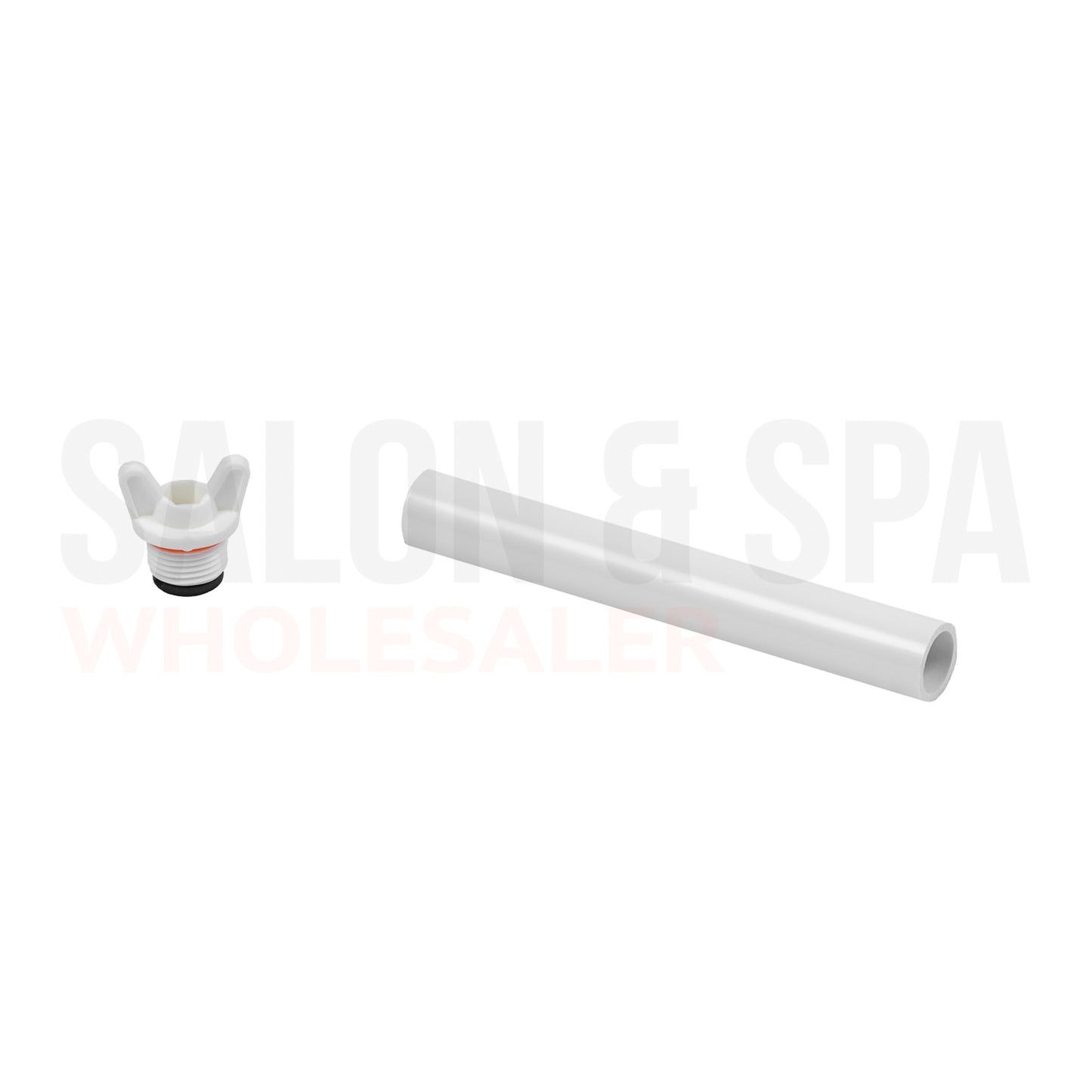 Included accessories for the SSW 5-Gallon Disposable Waste-Water Tank.