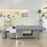 Profile image of the gray SSW 611-1D Fresh Water Japanese Head Spa Massage Bed 