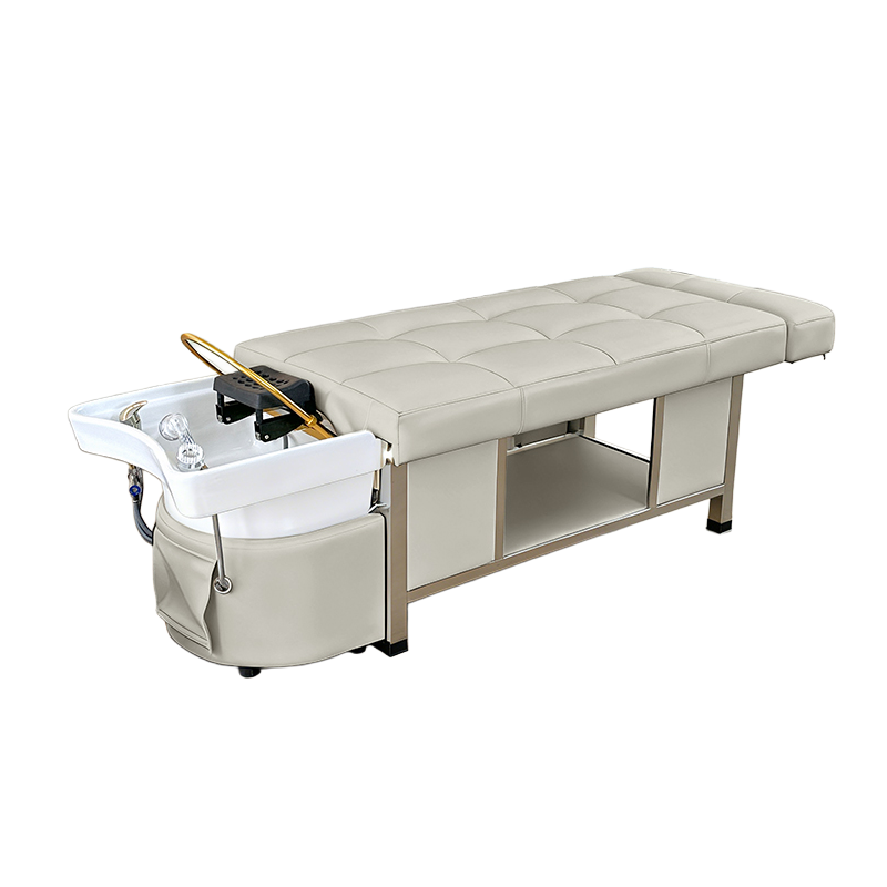 SSW 611-1D Fresh Water Japanese Head Spa Massage Bed - Plumbed