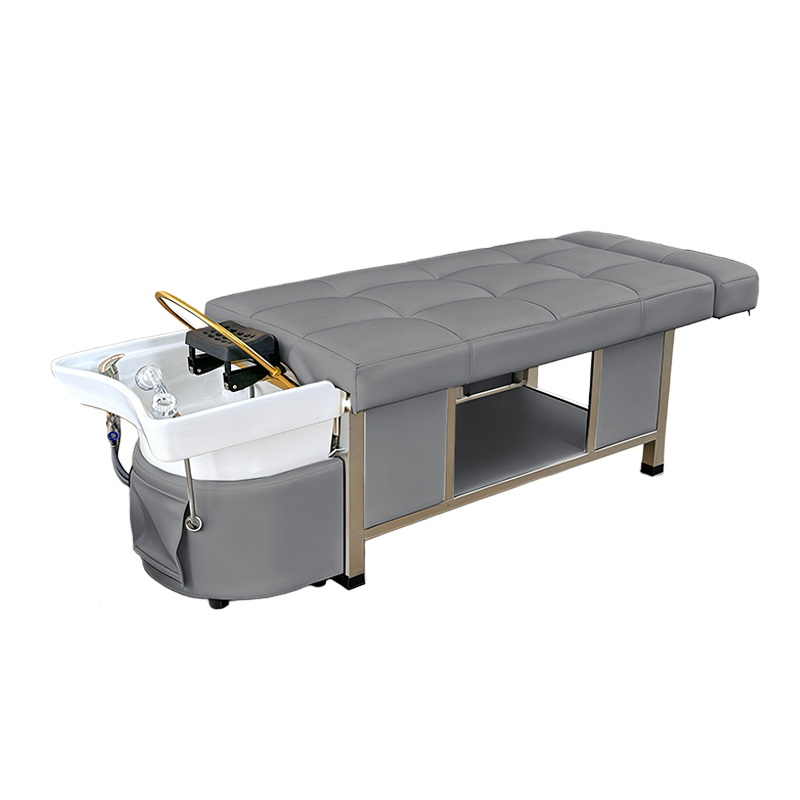 SSW 611-1D Fresh Water Japanese Head Spa Massage Bed - Plumbed