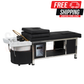 SSW 611-2 Japanese Head Spa Massage Bed - Plumbed