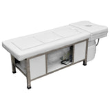 Main image of the white SSW 611-2 Japanese Head Spa Massage Bed