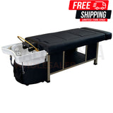 SSW 611-2D Fresh Water Japanese Head Spa Massage Bed