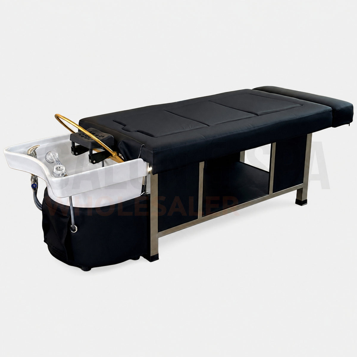 SSW 611-2D Fresh Water Japanese Head Spa Massage Bed - Plumbed