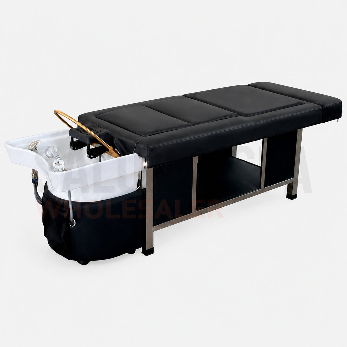 SSW 611-4D Fresh Water Japanese Head Spa Massage Bed - Plumbed