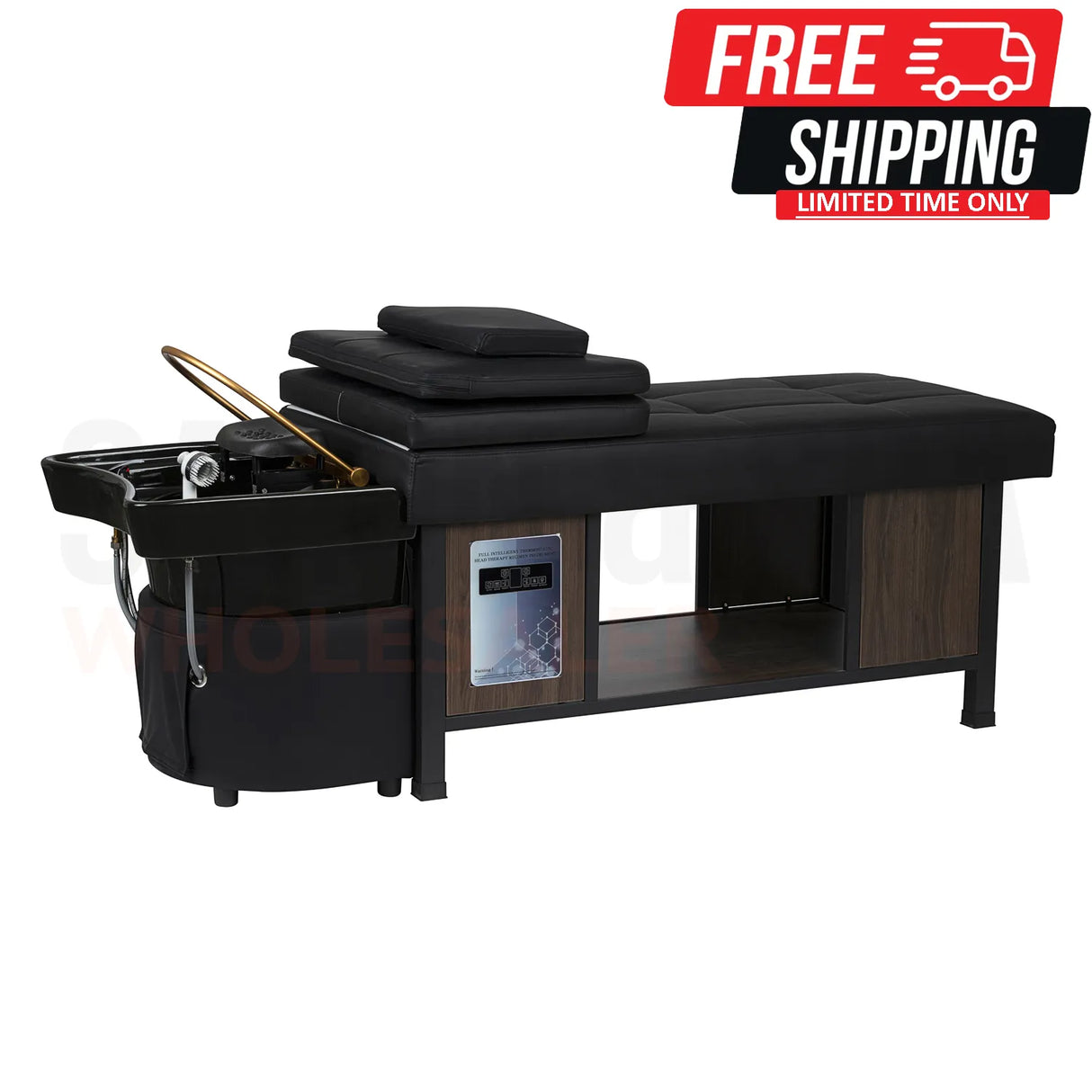 SSW 611-5C Japanese Head Spa Massage Bed - Plumbed, Salon and Spa Wholesaler