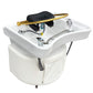 Left new of the white SSW 6114NP Head Spa Massage Bed. 
