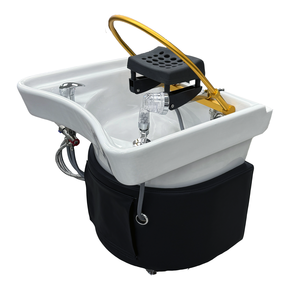 Main image of the SSW 6116NP Fresh Water Non-Portable Japanese Head Spa Shampoo Bowl. 