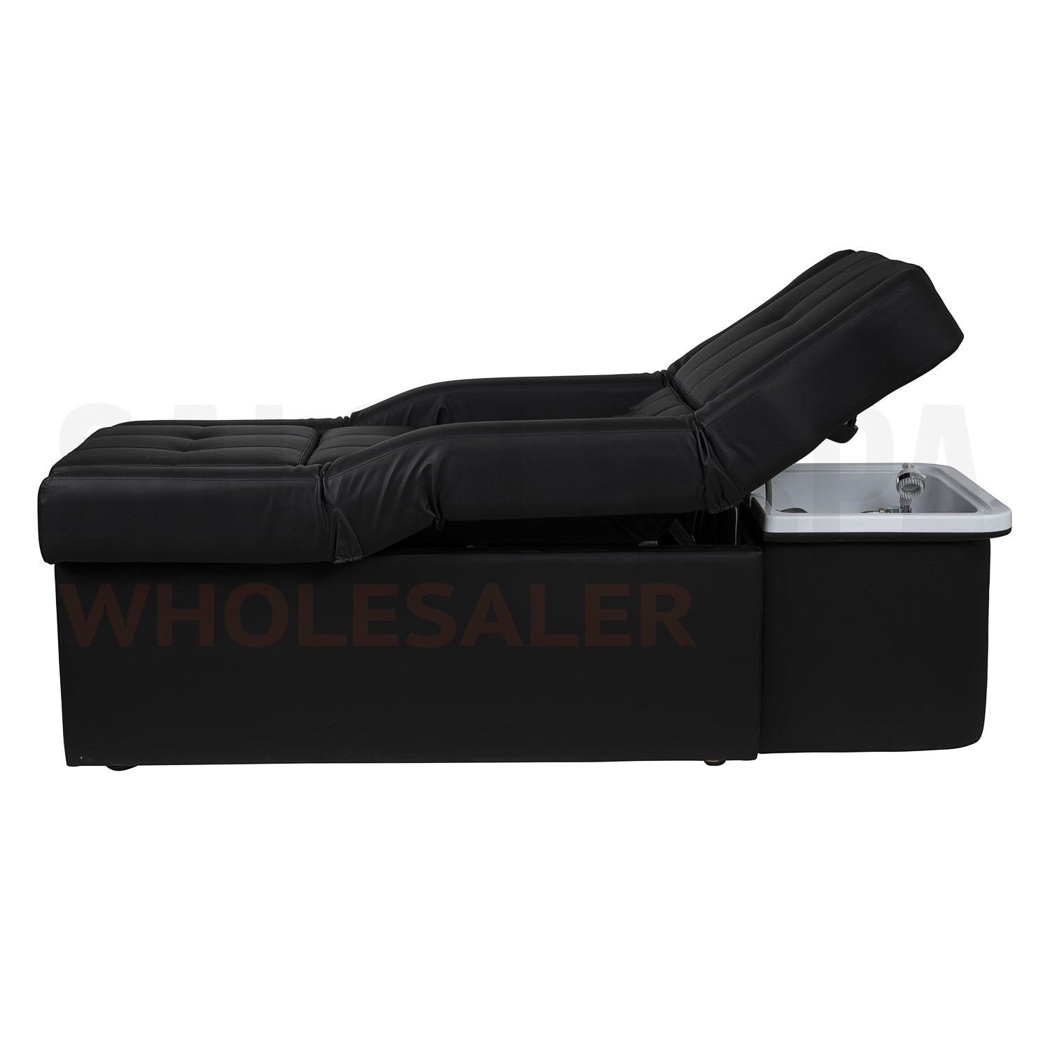 Image showcasing the electric lifting back cushion of the SSW 631 Japanese Head Spa Massage Bed. 