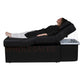 Model on the SSW 631 Japanese Head Spa Massage Bed. 