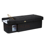 Image of the black SSW 631 Japanese Head Spa Massage Bed. 
