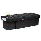 Main image of the black SSW 631D Fresh Water Japanese Head Spa Massage Bed