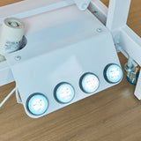 Foot control panel on the SSW 813 Electric Treatment Table.