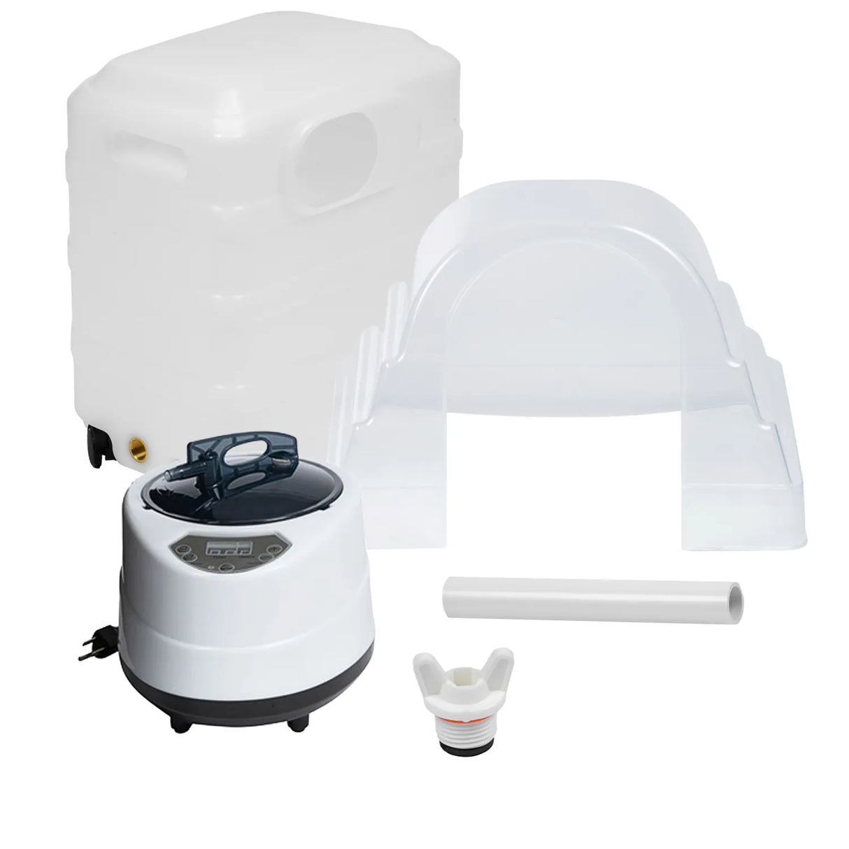 Included accessories for the SSW 8750P Japanese Head Spa Massage Bed.