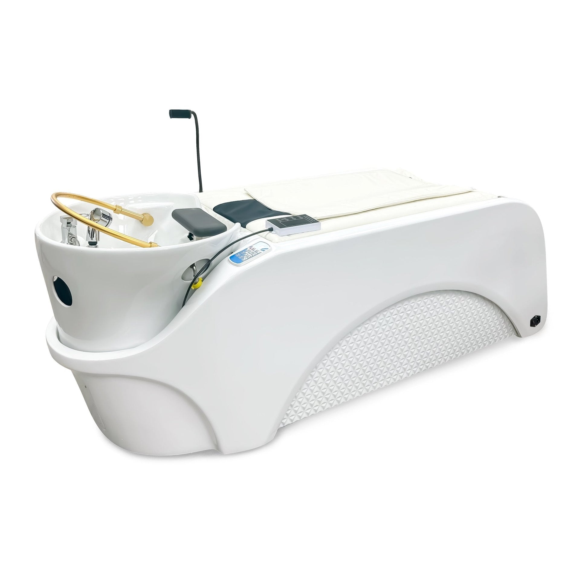 A035 Japanese Head Spa Massage Bed – Premium automated massage and water circulation system for salon and spa relaxation.