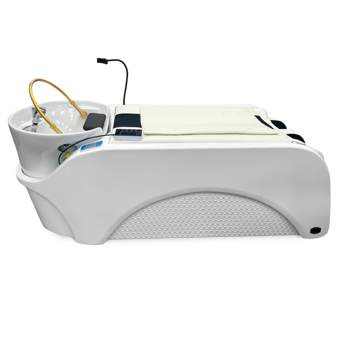 SSW A035 Japanese Head Spa in light cream. 