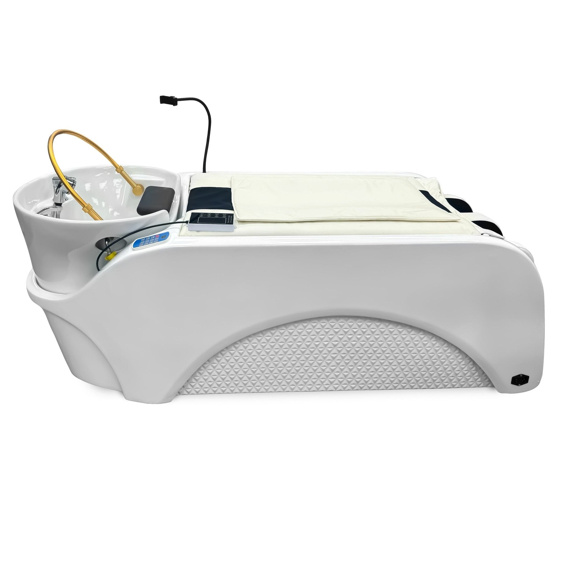 SSW A035 Japanese Head Spa in light cream. 
