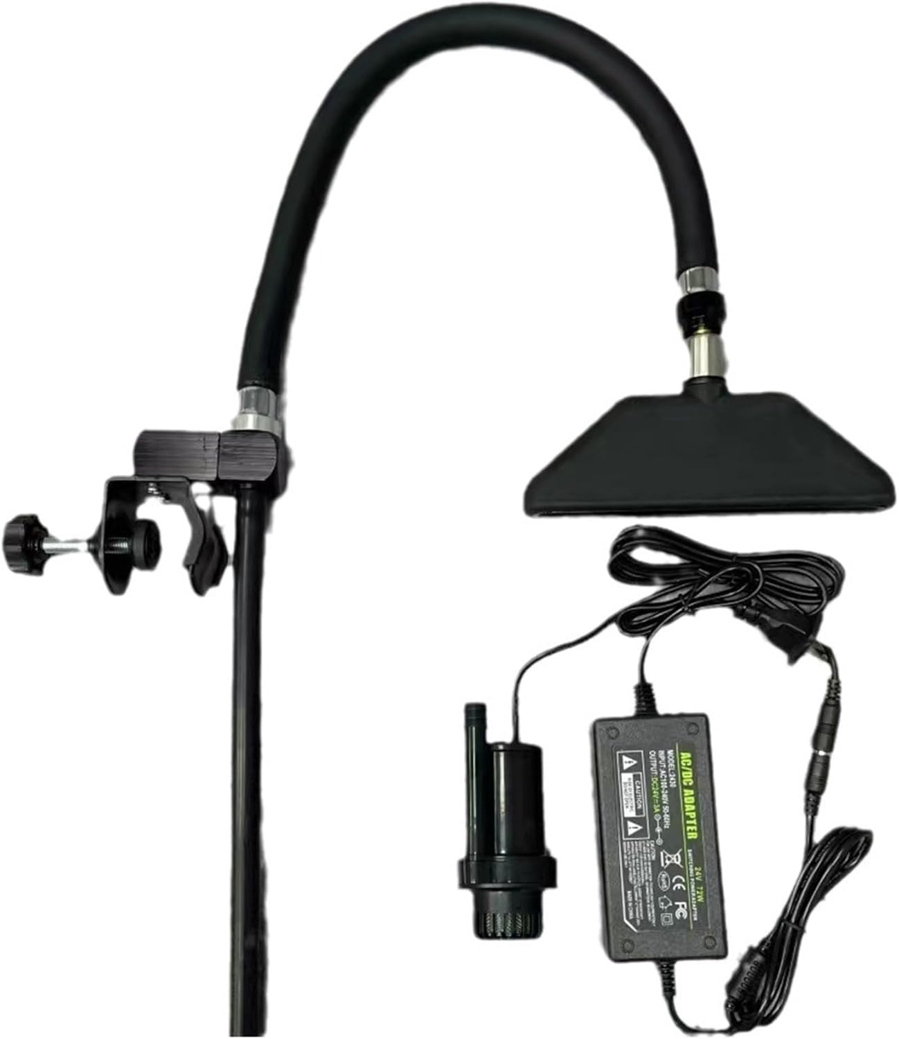 Main image of the clamp-on SSW Cloudburst Waterfall Head Spa Conversion Kit. 